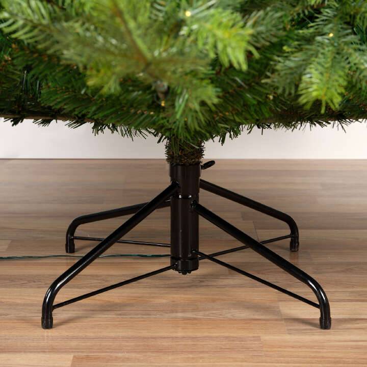EVERLANDS Künstlicher Weihnachtsbaum Grandis Tanne mit Micro LED